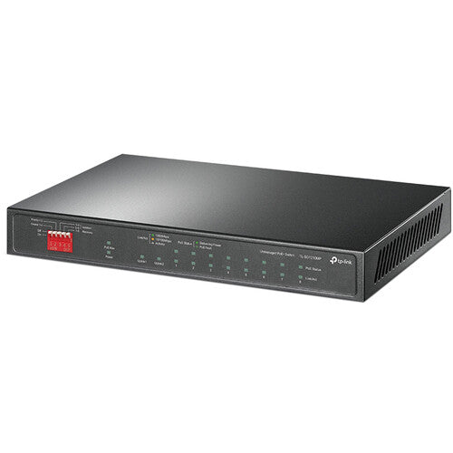 TP-Link TL-SG1210MP Switch de Red No Gestionado 9 Puertos Gigabit 8 PoE 123W