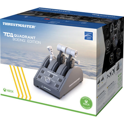 Thrustmaster TCA Quadrant Boeing Edition Cuadrante de Vuelo con Palancas Intercambiables y 17 Botones