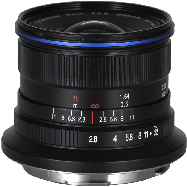Venus Optics Laowa 9mm f/2.8 Zero-D objetivo para Leica L con parasol integrado y recubrimiento repelente