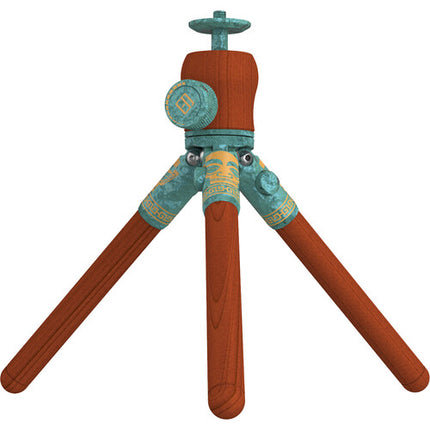 iFootage Timberpod Mini Trípode de Madera de Rosa 7.1 Pulgadas Capacidad 8.8 lb Oxidado Bronze
