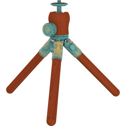 iFootage Timberpod Mini Trípode de Madera de Rosa 7.1 Pulgadas Capacidad 8.8 lb Oxidado Bronze