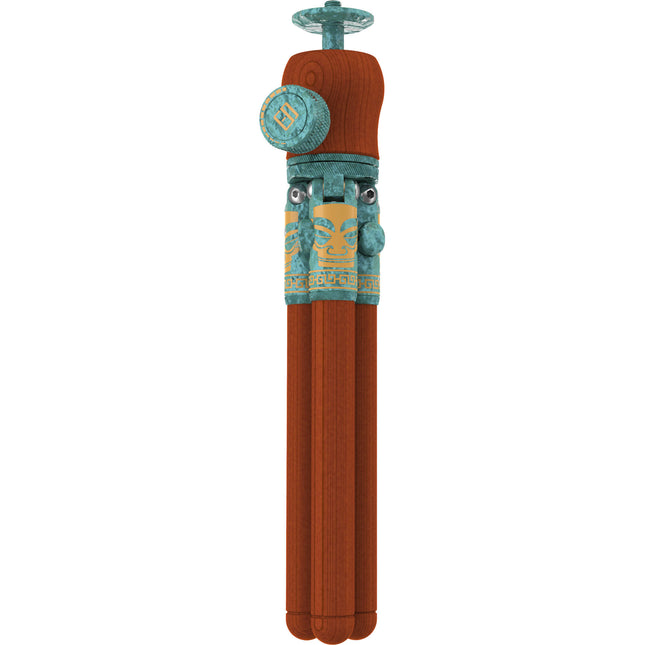 iFootage Timberpod Mini Trípode de Madera de Rosa 7.1 Pulgadas Capacidad 8.8 lb Oxidado Bronze