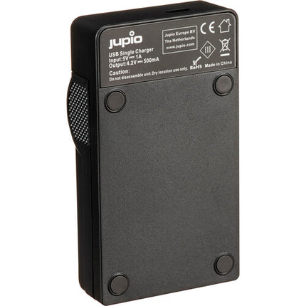 Jupio Par de Baterías LI-90B 1270mAh y Cargador USB para Cámara