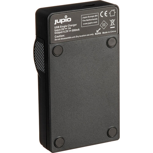 Jupio Par de Baterías LI-90B 1270mAh y Cargador USB para Cámara