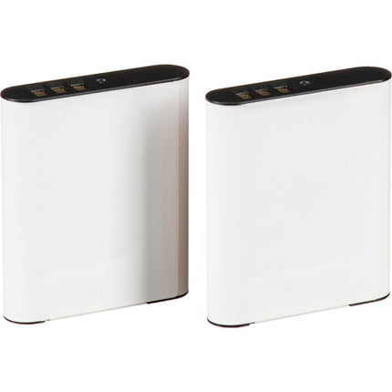 Jupio Par de Baterías LI-90B 1270mAh y Cargador USB para Cámara