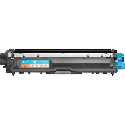 Cartucho de tóner cian Brother TN221C estándar para impresoras láser HL-3140CW MFC-9330CDW