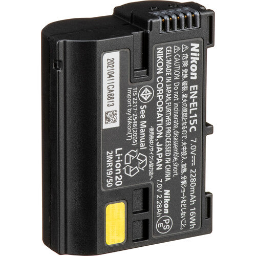 Batería de Ion Litio Nikon EN-EL15c 2280mAh 7V para cámaras Nikon