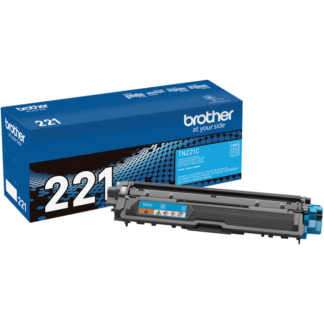 Cartucho de tóner cian Brother TN221C estándar para impresoras láser HL-3140CW MFC-9330CDW