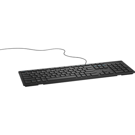 Dell KB216 Teclado Multimedia con Conexión USB y Teclas Chiclet Resistente a Derrames