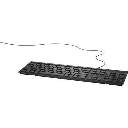 Dell KB216 Teclado Multimedia con Conexión USB y Teclas Chiclet Resistente a Derrames