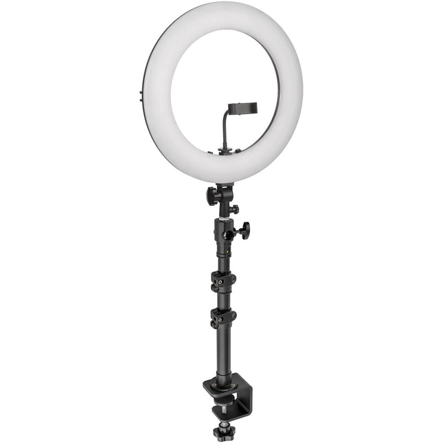 Angler Kit de Luz Circular Bicolor 18 Pulgadas con Soporte Telescópico