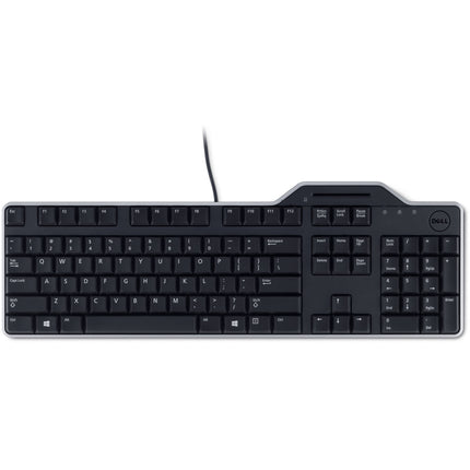 Dell KB813 Teclado Alámbrico con Lector de Tarjetas y Reposamuñecas Desmontable