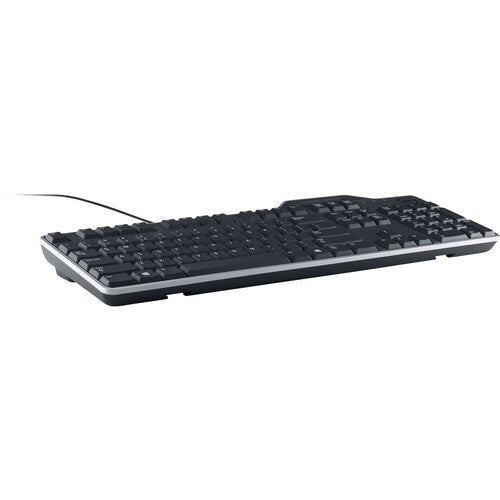Dell KB813 Teclado Alámbrico con Lector de Tarjetas y Reposamuñecas Desmontable