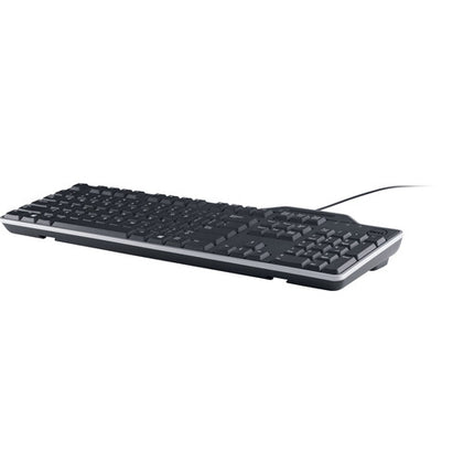 Dell KB813 Teclado Alámbrico con Lector de Tarjetas y Reposamuñecas Desmontable