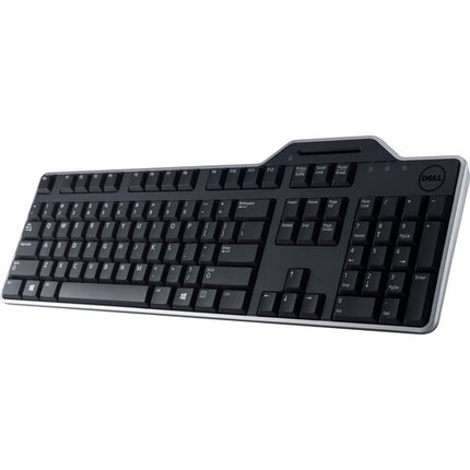 Dell KB813 Teclado Alámbrico con Lector de Tarjetas y Reposamuñecas Desmontable
