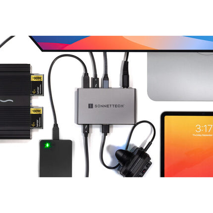 Sonnet Echo 5 Thunderbolt 4 Hub con 4 puertos Thunderbolt 85W y USB 3.2