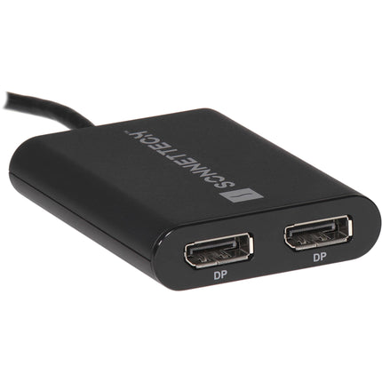 Sonnet DisplayLink Adaptador USB Tipo A a Doble DisplayPort 4K 60Hz para Macs M1 y M2