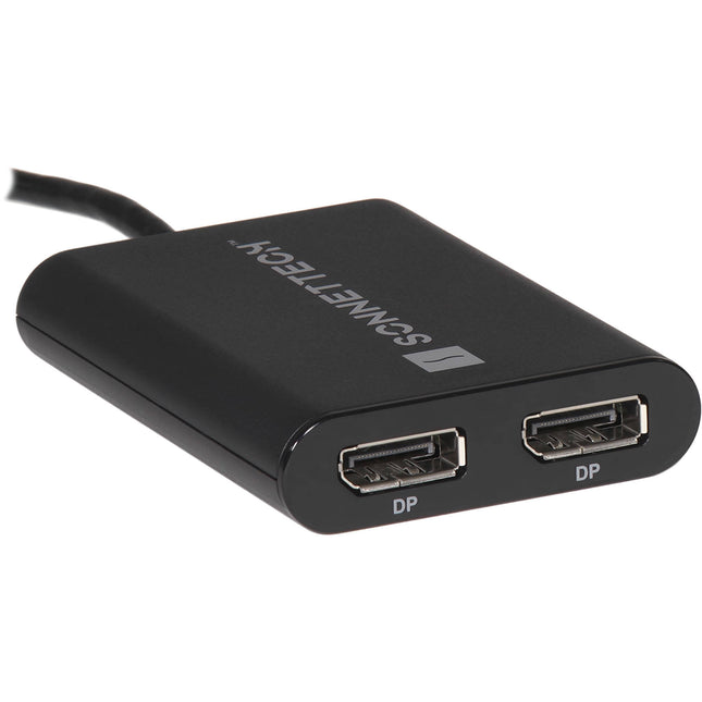 Sonnet DisplayLink Adaptador USB Tipo A a Doble DisplayPort 4K 60Hz para Macs M1 y M2