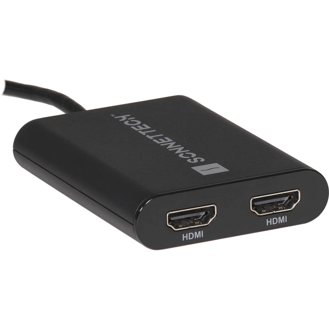 Sonnet DisplayLink Adaptador USB Tipo A a Doble HDMI 4K UHD 60Hz para Macs M1 y M2