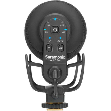 Saramonic Vmic5 Pro Micrófono Escopeta para Cámara Batería 120 Horas