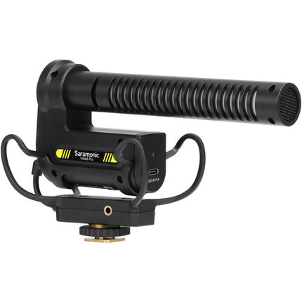 Saramonic Vmic5 Pro Micrófono Escopeta para Cámara Batería 120 Horas