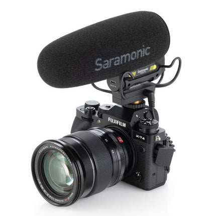 Saramonic Vmic5 Pro Micrófono Escopeta para Cámara Batería 120 Horas