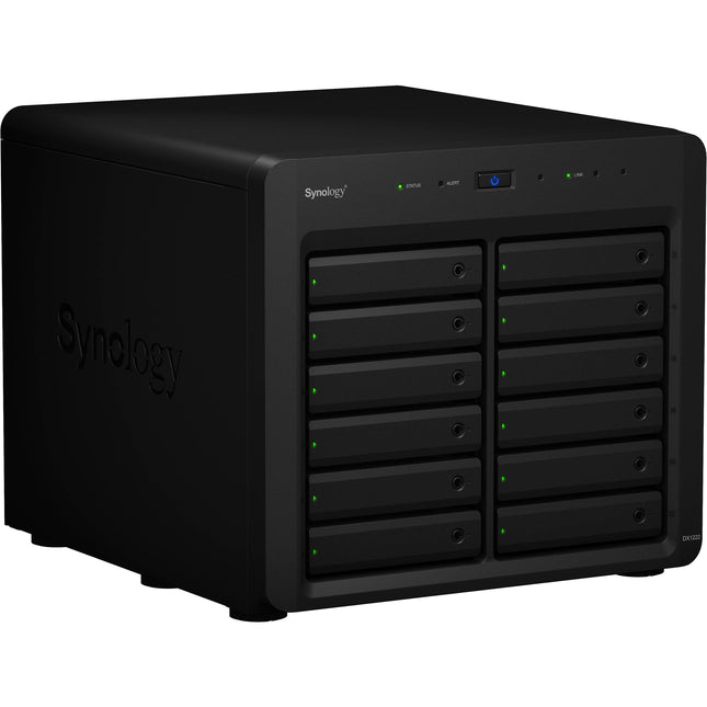 Synology DX1222 Unidad de Expansión 12 Bahías SATA 3.5 y 2.5 pulgadas Plug and Play