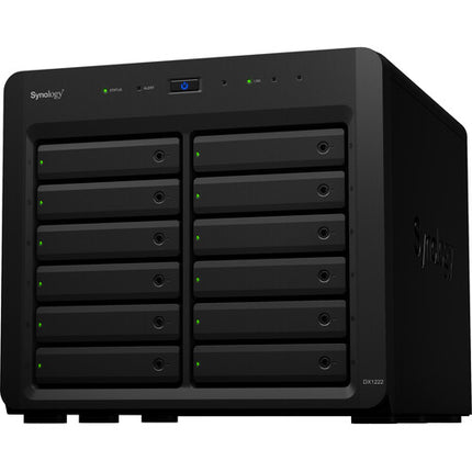 Synology DX1222 Unidad de Expansión 12 Bahías SATA 3.5 y 2.5 pulgadas Plug and Play
