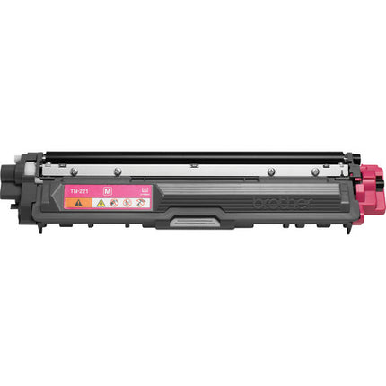 Cartucho de tóner magenta Brother TN221M estándar para impresoras láser HL MFC