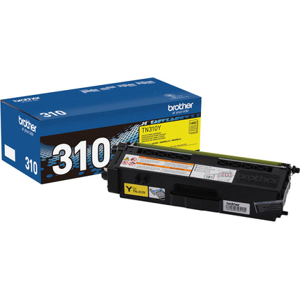 Brother TN310Y Cartucho de tóner amarillo para HL-4150CDN y HL-4570CDW