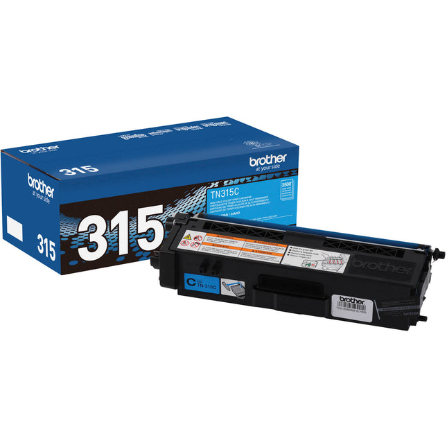Brother TN315C Cartucho de Tóner Cian Alta Capacidad para HL-4150CDN MFC-9460CDN