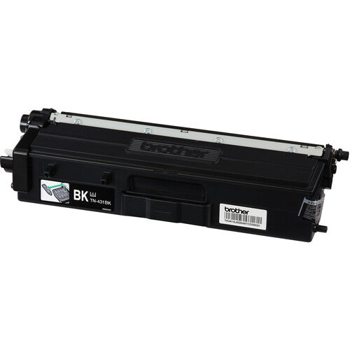 Cartucho de tóner Brother TN431BK negro rendimiento estándar para impresoras HL-L8260CDW y MFC-L8610CDW
