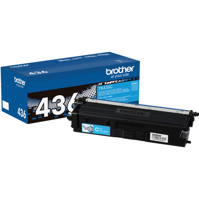 Cartucho de tóner Brother TN436C cian alto rendimiento para impresoras Brother HL-L8360CDW y MFC-L8900CDW
