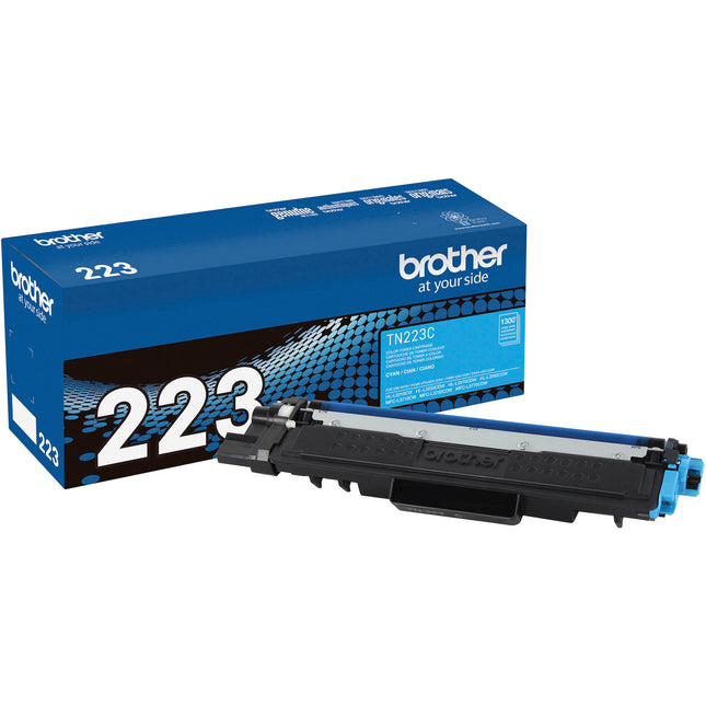 Brother TN223C Tóner Cyan estándar para impresoras HL-L3210CW y MFC-L3710CW