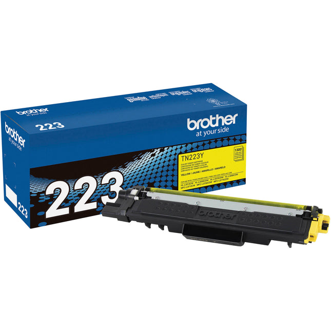 Tóner Brother TN223Y Amarillo Capacidad Estándar para Impresoras Brother
