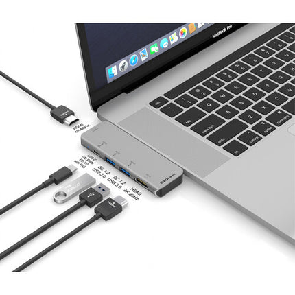 EZQuest Dual USB Type-C Hub 5 en 1 con 2 HDMI y PD 3.0