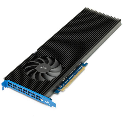 OWC 16TB Accelsior 8M2 Tarjeta de almacenamiento PCIe 4.0 x16 con ventilador interno