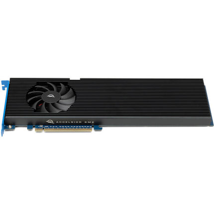 OWC 16TB Accelsior 8M2 Tarjeta de almacenamiento PCIe 4.0 x16 con ventilador interno