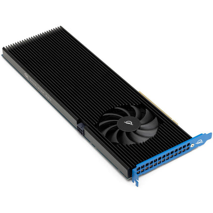 OWC 16TB Accelsior 8M2 Tarjeta de almacenamiento PCIe 4.0 x16 con ventilador interno