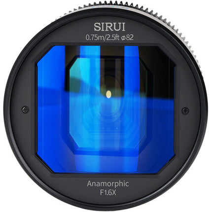 Sirui 50mm T2.9 Lente Anamórfica 1.6x Full Frame Sensor Sony E 82mm