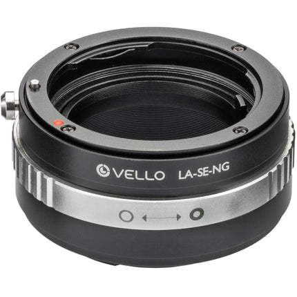 Vello Adaptador Nikon F-Mount G a Sony E con Control de Apertura y Anillo Manual