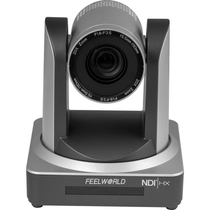 FeelWorld NDI20X Cámara PTZ NDI PoE 20x Zoom 1080p60 2.07MP Sensor