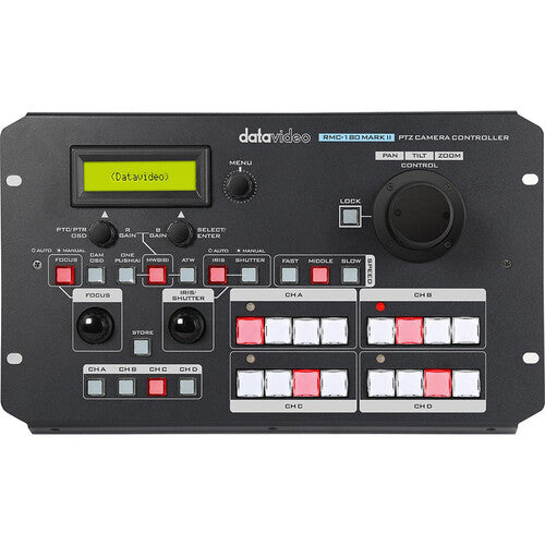 Datavideo RMC-180 Mark II Controlador de Cámara PTZ para 4 Cámaras con Joystick