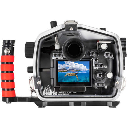 Ikelite 50DL Carcasa Subacuática para Canon EOS R5 Hasta 15m Controles Manuales