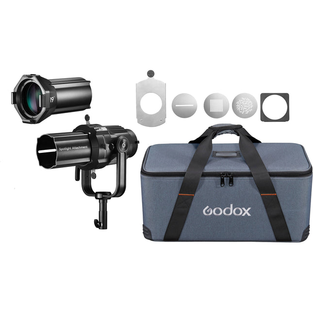 Godox VSA-19K Lente de Foco para Luz LED 300W Montura Bowens