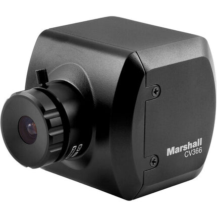 Marshall Electronics CV366 Cámara Compacta Genlock 1080p60 1/2.8" CMOS