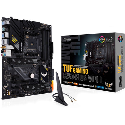 ASUS TUF Gaming B550-Plus Wi-Fi II Placa Base AM4 ATX DDR4-4866 2x M.2 SATA III