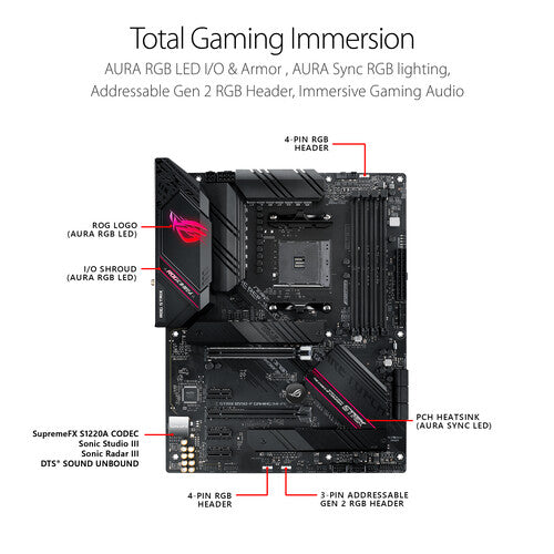 ASUS ROG Strix B550-F Gaming WiFi II Placa Base ATX AM4 DDR4 5100 Wi-Fi 6E