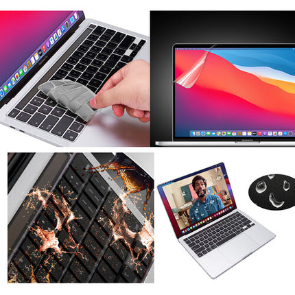 TechProtectus Funda Rígida para MacBook Air 13" 2018-2020 con Teclado y Protector
