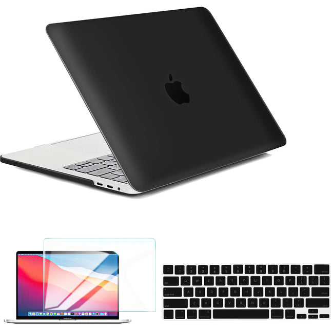 TechProtectus funda rígida para MacBook Pro 13" M1 M2 negro mate
